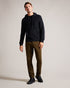 ELLJA-Tops-LS Twill Hoodie- Ted Baker Romania